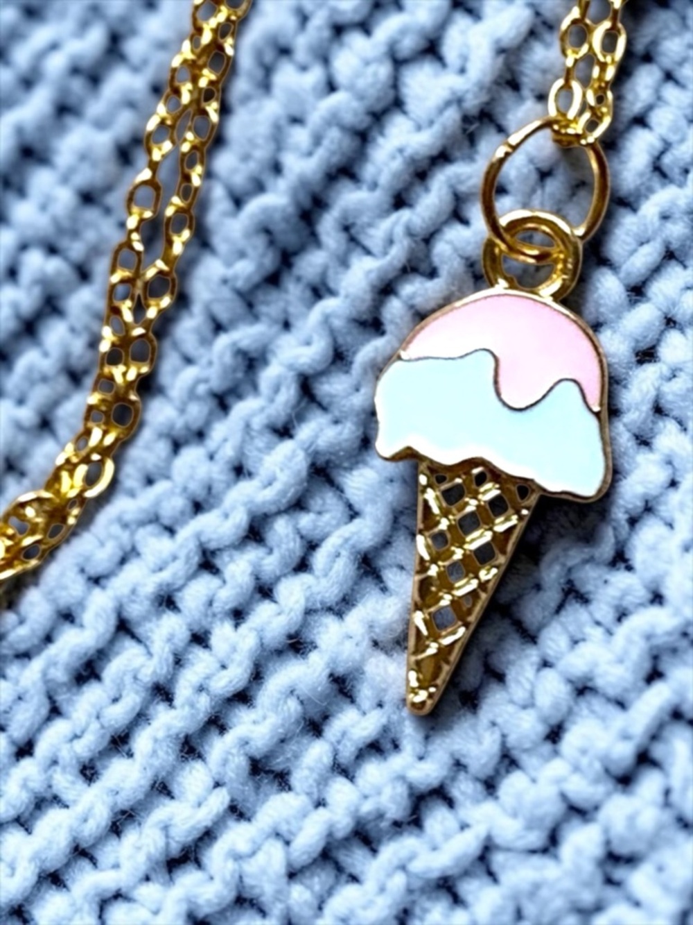 Gold and Pink Jewelry Necklace Accessory